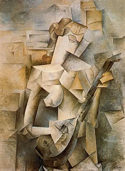 Jeune fille à la mandoline Pablo Picasso